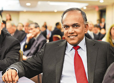 尚穆根当天於美国智库战略与国际研究中心举办