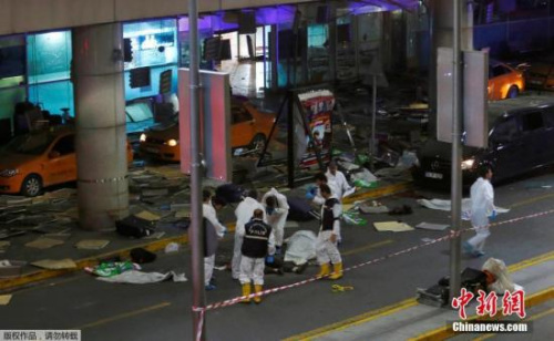 土耳其伊斯坦布爾機場爆炸襲擊已致超百人死傷