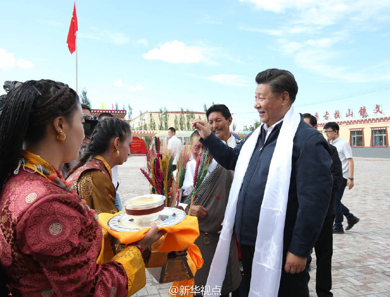 ​習近平考察青海 看望藏族同胞