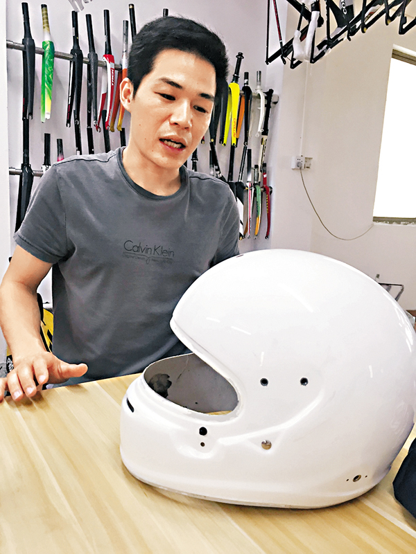 ■張棟良希望自己能務實向前,並感恩香港朋友們的傾情口碑推薦。記者胡若璋 攝