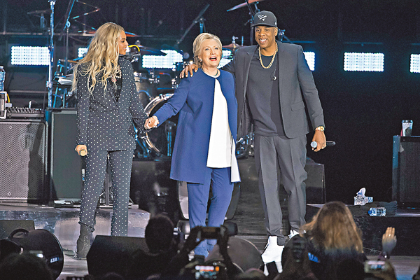 ���ƩԨ���Beyonce�Ψ�V��Jay Z����C���p��