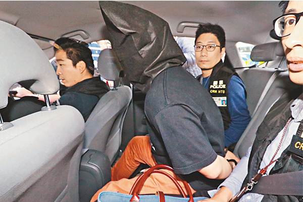 ■涉襲擊記者被捕的男子,懷疑亦有份向羅冠聰施襲。 劉友光 攝
