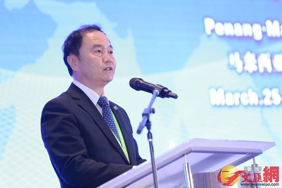 世界旅游城市联合会秘书长宋宇发表主题演讲