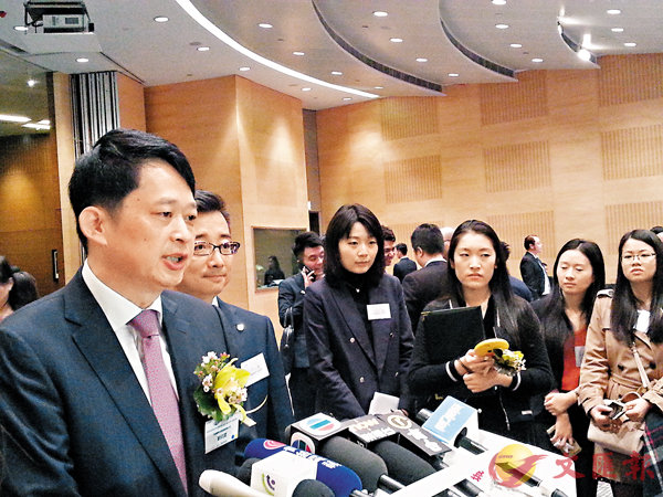 ■昆侖國際金融行政總裁兼執行董事劉欣諾。岑健樂  攝