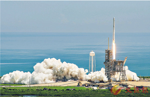 ��Space X���ѵo�g�ìP�e�W�y�D���A�ȡC ��ƹϤ�