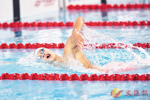 ■孫楊以無敵姿態奪男子1500米自由泳冠軍。 新華社