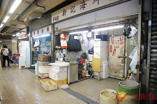 逾70%食環署街市攤檔租金低於市場水平C 香港文匯報記者莫雪芝 攝