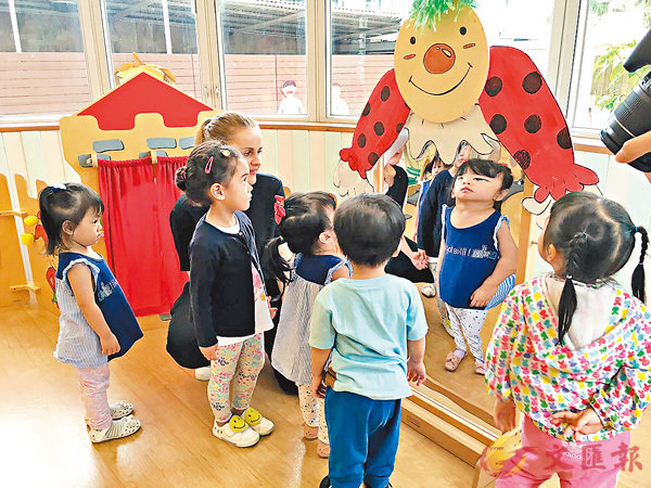 ■新加坡卓薈國際幼稚園舉辦體驗日。學校供圖