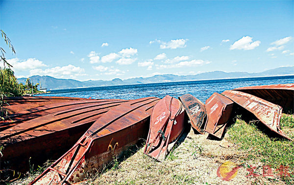 ■撫仙湖取締了機動船艇和電力拖捕，入湖非機動船大幅減少