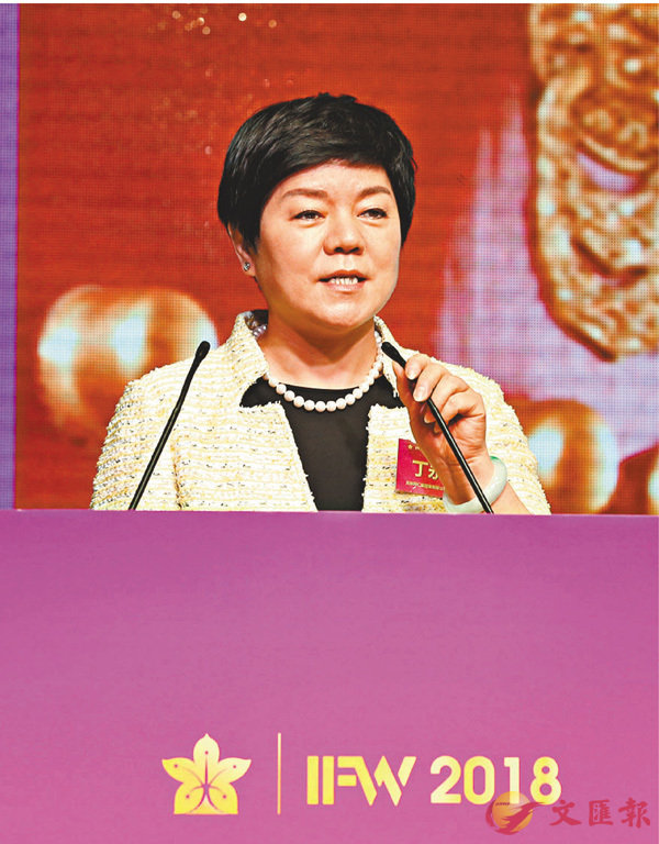 ■北京同仁堂國藥丁永玲獲選為最佳上市公司CEO。 記者潘達文  攝
