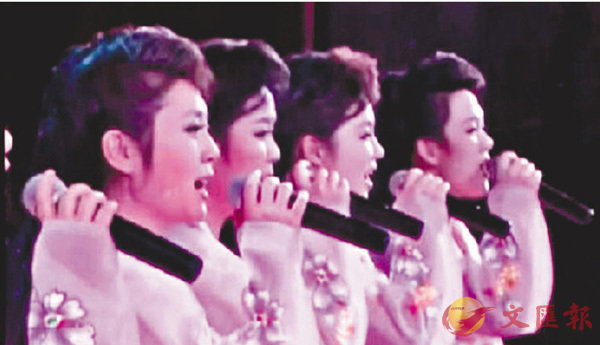 ■朝鮮三池淵樂團。網上圖片