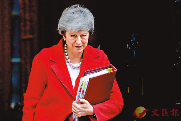 英國會通過文翠珊脫歐策略 延脫歐機會增