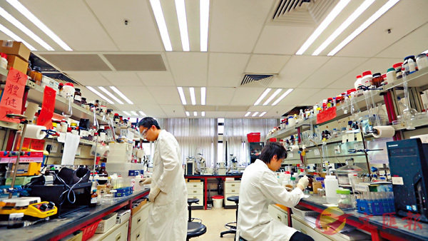 ■ 港大合成化學實驗室成為國家重點實驗室。資料圖片