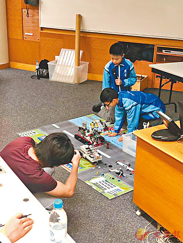 ■STEM教育聯盟等近日舉辦首屆「未來工程師大賽」，展示香港年輕一代創新探索態度及動手實踐能力。 大會供圖