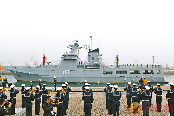 11國16艘軍艦抵青島 海上閱兵活動明日舉行