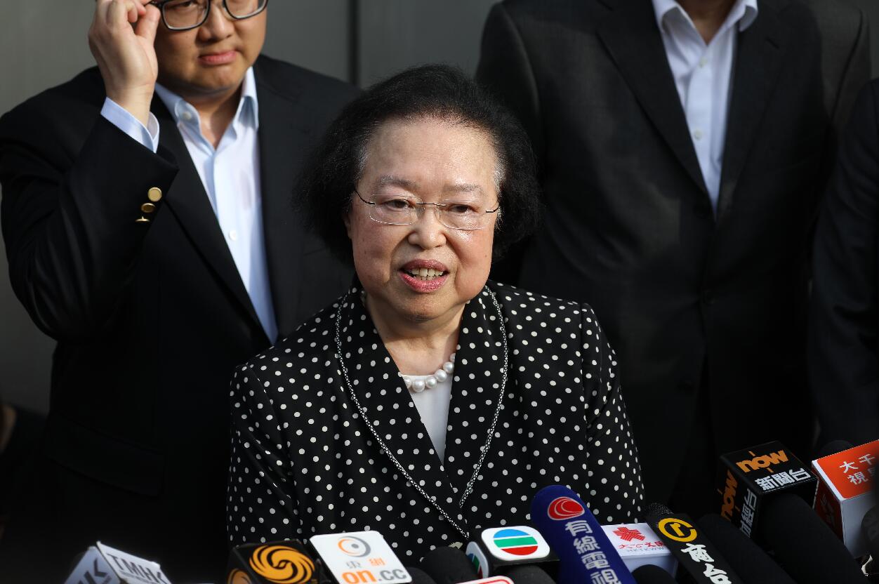 修訂逃犯條例 | 譚惠珠�G中央支持特區依法施政理所當然 