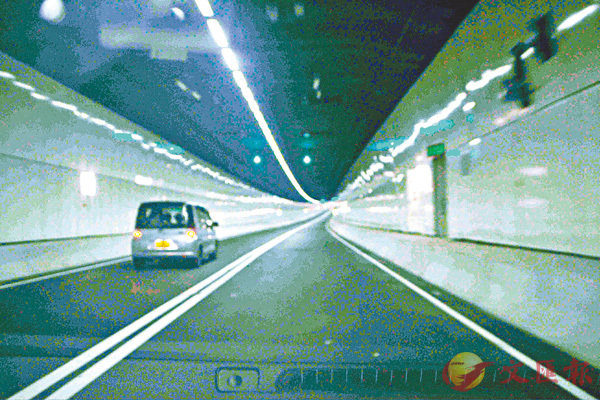 香園圍公路 隧道「唔夠光」