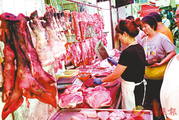 活豬來價飆升 零售每斤百元