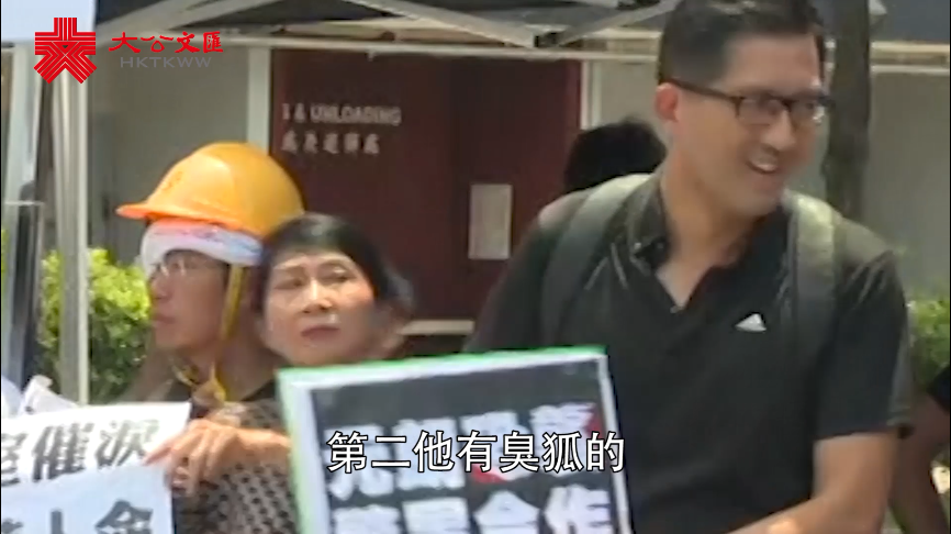 何君堯問警方�G�u水炮車�v可否清洗林卓廷狐臭�H 