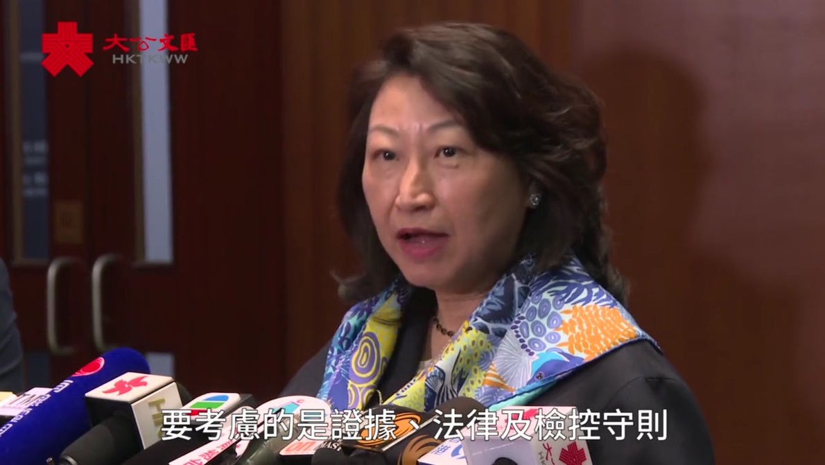 鄭若驊�G極不同意台⽅指港府故意放棄應有管轄權的說法 