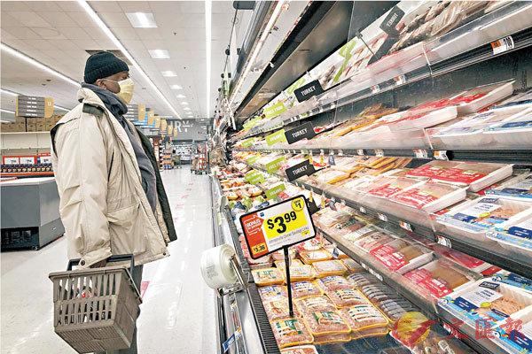 美國肉類產量大減，豬肉價格隨之飆升（法新社）