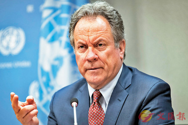 ��WFP����D���񴵧Q�P�®ɪ��ܡA�����O��WFP�����λ{�i�C ���p��