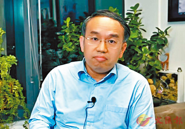 ■ 許正宇指出,股市成交增大反映投資者願意放錢在港投資。
