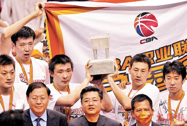 ■八一隊在2007年最後一次奪得CBA總冠軍。 新華社