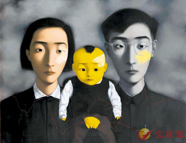 ■張曉剛《血緣-大家庭2號》 ,成交價為9,803.5萬港元。