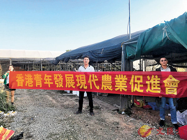 ■李嘉林在香港註冊成立香港青年發展現代農業促進會，期待更多港青加入有機農業領域。香港文匯報記者敖敏輝  攝