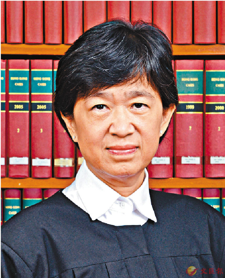 裁判官水佳麗。 網上圖片
