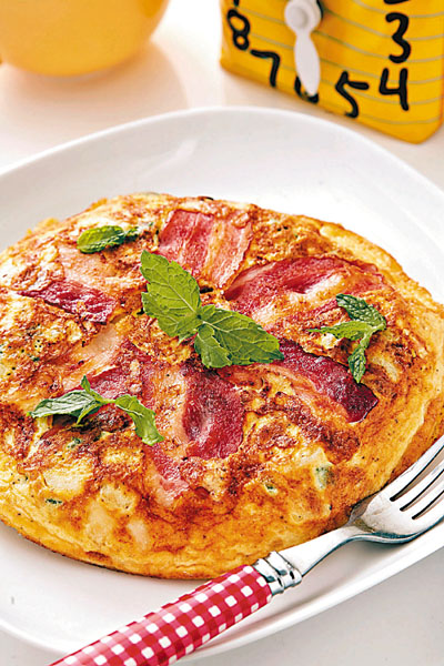 三步煮:西班牙煎蛋饼